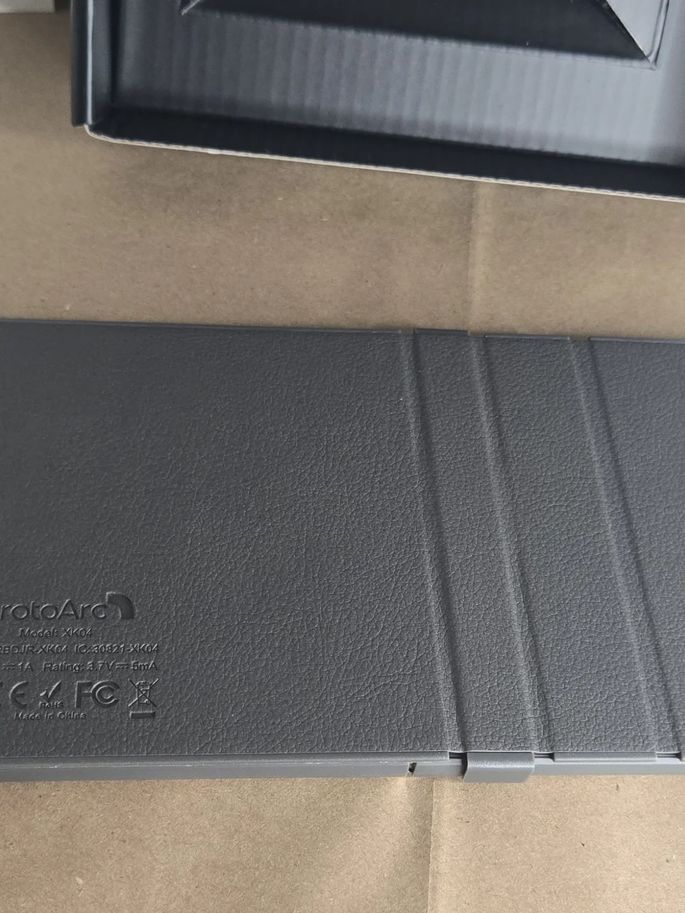 ProtoArc XK04 Foldable Bluetooth Keyboard - Compact & Portable (Gray)